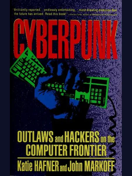 Cyberpunk cover, Simon & Schuster 1991