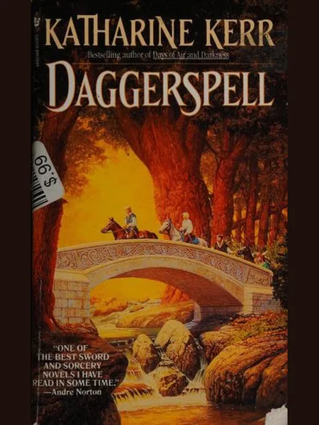 Daggerspell, cover of another edition (the Doubleday 1986 cover is not yet photographed)