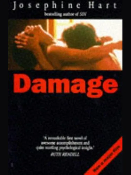 Damage, cover of the Random House of Canada, Limited, 1994 edition (the Knopf 1991 cover is not yet photographed)
