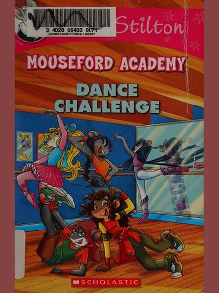 Dance Challenge, cover of another edition (the Scholastic, Incorporated 2017 cover is not yet photographed)