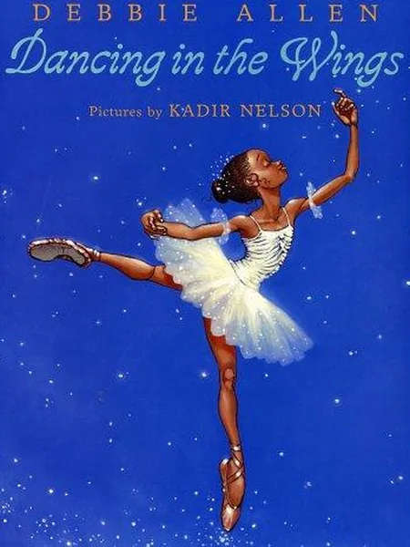 Dancing in the Wings first edition cover, Dial Books for Young Readers 2000