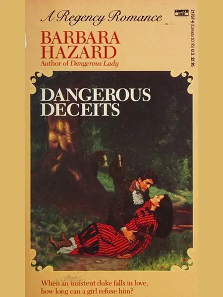 Dangerous Deceits, cover of another edition (the Ivy Books 1982 cover is not yet photographed)
