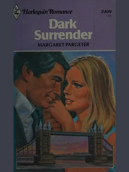 Dark Surrender, cover of another edition (the Mills & Boon 1980 cover is not yet photographed)