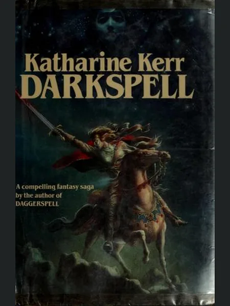 Darkspell first edition cover, Doubleday 1987