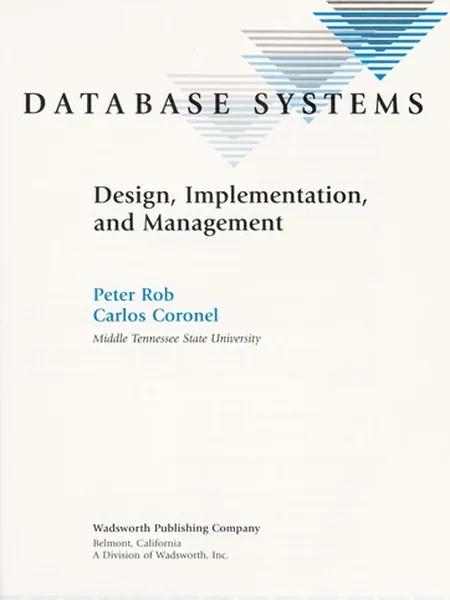 Database Systems cover