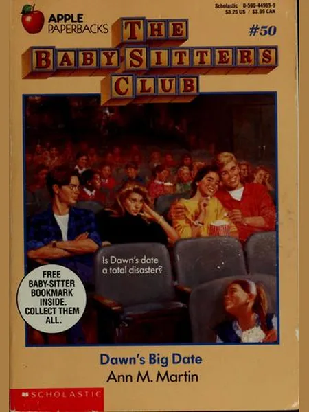 Dawns Big Date cover, Scholastic 1992