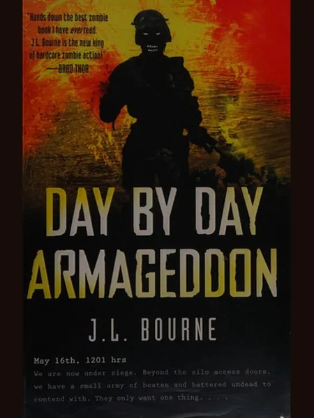 Day by Day Armageddon cover, Pocket Books 2010