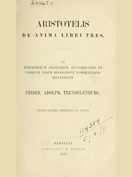 De Anima cover