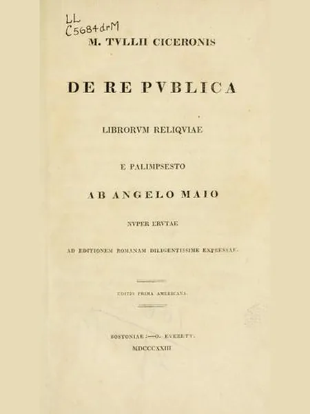 De Re Publica cover