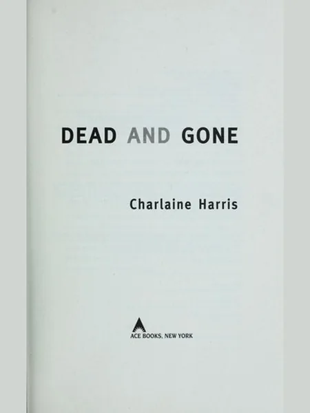 Dead and Gone cover, Ace Books 2009