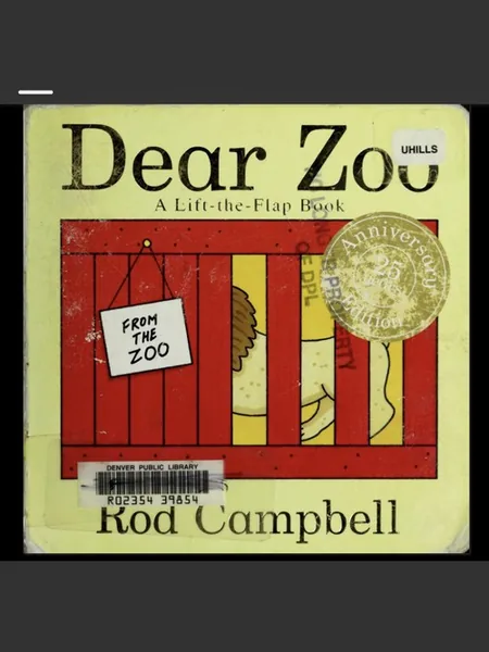 Dear Zoo cover