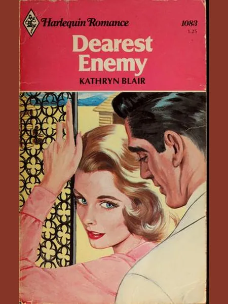 Dearest Enemy cover, Harlequin 1967