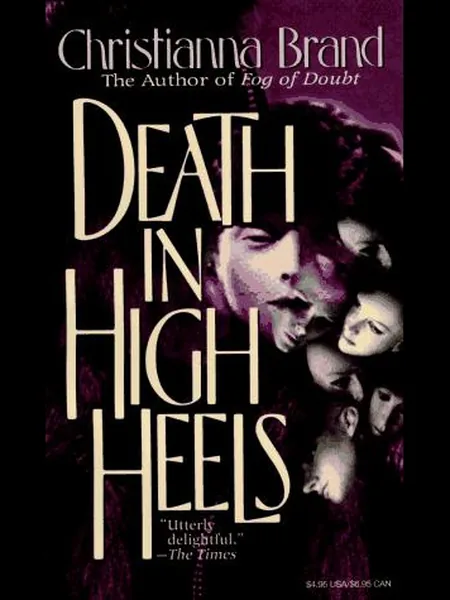 Death in High Heels, cover of another edition (the Scribner 1954 cover is not yet photographed)