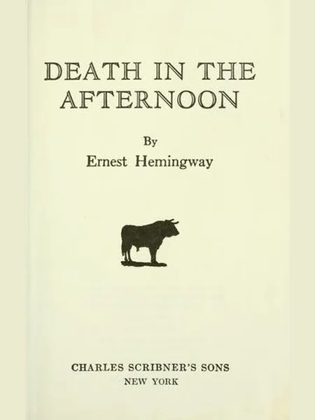 Death in the Afternoon cover