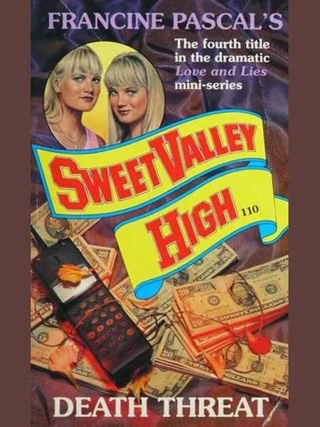 Death Threat cover, Bantam Books 1995