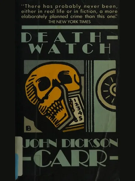 Death-Watch, cover of another edition (the Hamish Hamilton 1948 cover is not yet photographed)