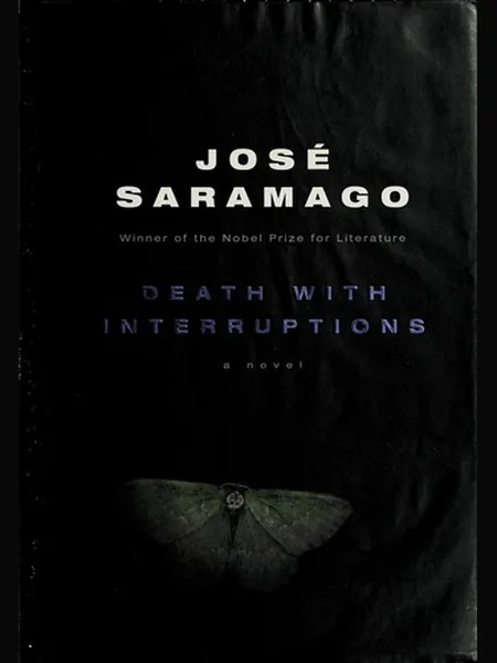 Death with Interruptions first edition cover, Harcourt 2008