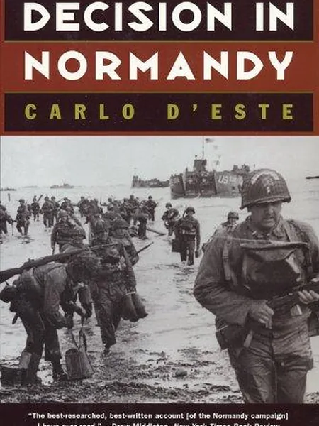 Decision in Normandy, cover of another edition (the Collins 1983 cover is not yet photographed)