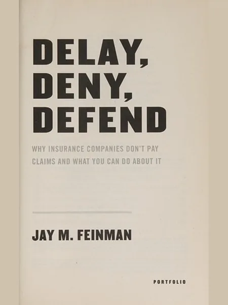 Delay, Deny, Defend cover