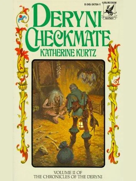 Deryni Checkmate first edition cover, Ballantine Books 1972