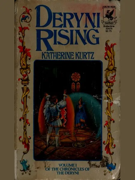 Deryni Rising first edition cover, Ballantine Books 1970