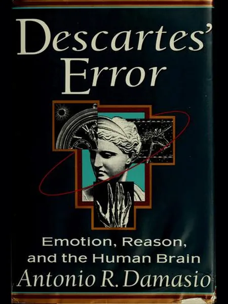 Descartes' Error, cover of another edition (the Pan Macmillan 1995 cover is not yet photographed)