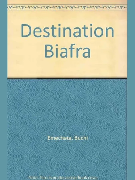 Destination Biafra cover, Not Applicable 1982