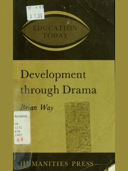 Development Through Drama cover, Longmans 1967