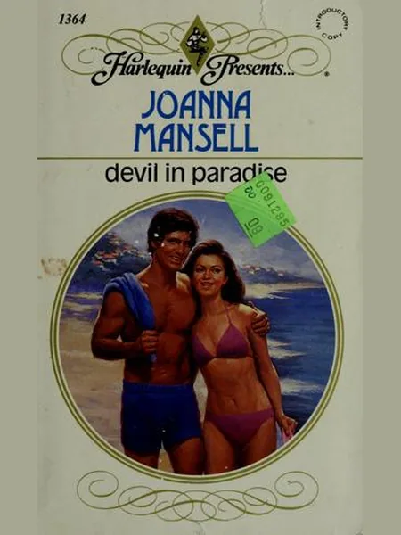 Devil in Paradise, cover of another edition (the Mills & Boon 1990 cover is not yet photographed)