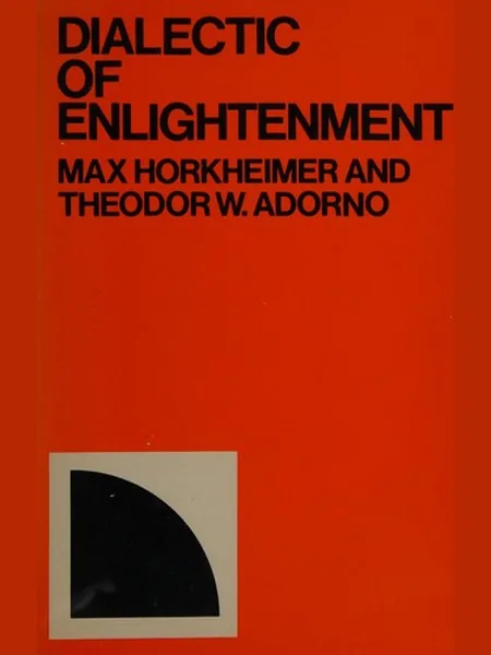 Dialectic of Enlightenment cover