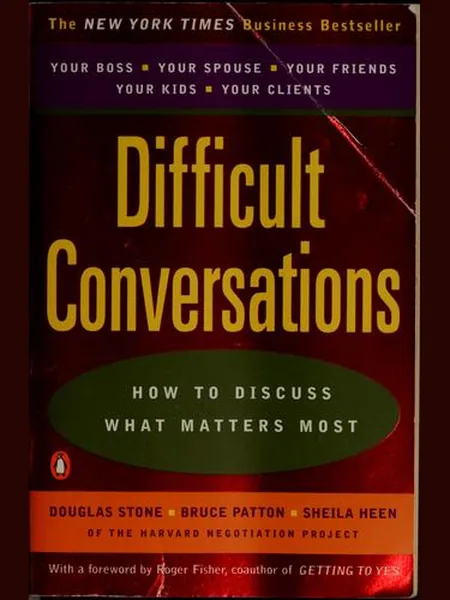 Difficult Conversations cover