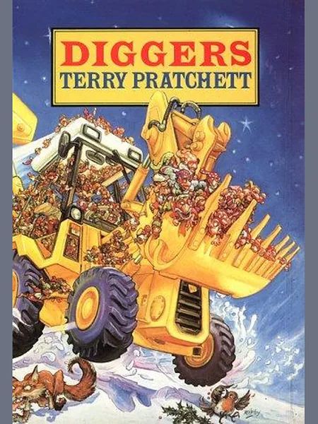 Diggers first edition cover, Doubleday 1990