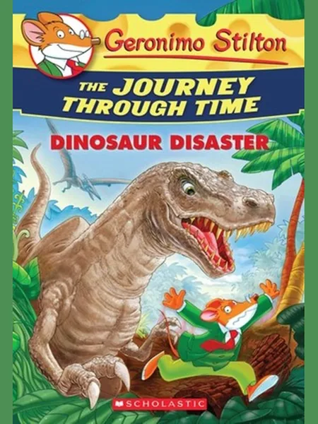 Dinosaur Disaster cover, Scholastic 2013