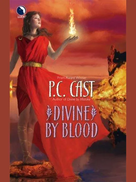 Divine By Blood first edition cover, Luna 2007