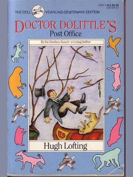 Doctor Dolittle's Post Office, cover of another edition (the Jonathan Cape 1924 cover is not yet photographed)