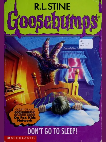 Don't Go To Sleep cover, Scholastic 1997