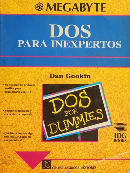 DOS for Dummies 2e Value Pack, cover of another edition (the Hungry Minds 1993 cover is not yet photographed)