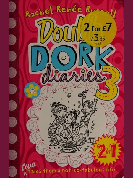 double dork diaries #3, cover of another edition (the Simon & Schuster 2015 cover is not yet photographed)