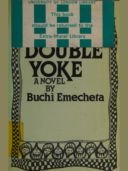Double Yoke, cover of another edition (the Ogwugwu Afor 1982 cover is not yet photographed)