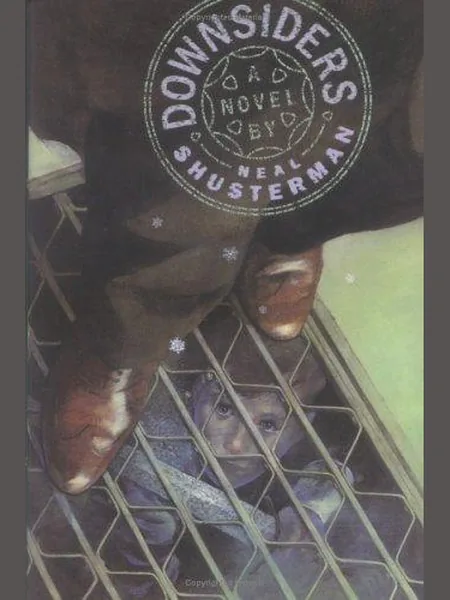 Downsiders first edition cover, Simon & Schuster Books for Young Readers 1999