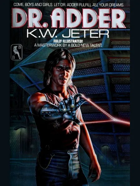 Dr. Adder first edition cover, Bluejay Books 1984