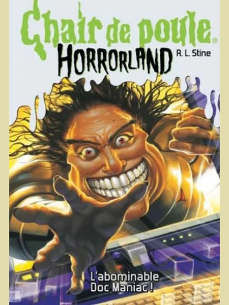 Dr. Maniac Vs. Robby Schwartz, cover of another edition (the Scholastic 2008 cover is not yet photographed)