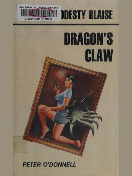 Dragon's Claw first edition cover, Souvenir Press 1978