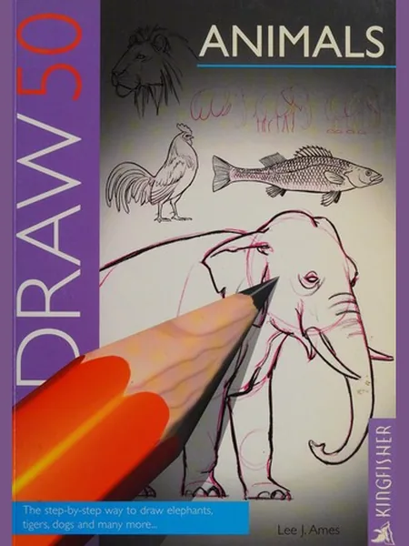Draw 50animals cover, Kingfisher 1988