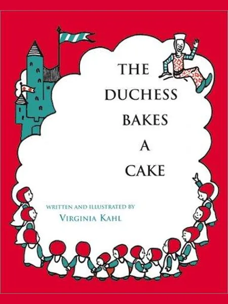 Duchess Bakes a Cake, cover of another edition (the Scribner 1955 cover is not yet photographed)