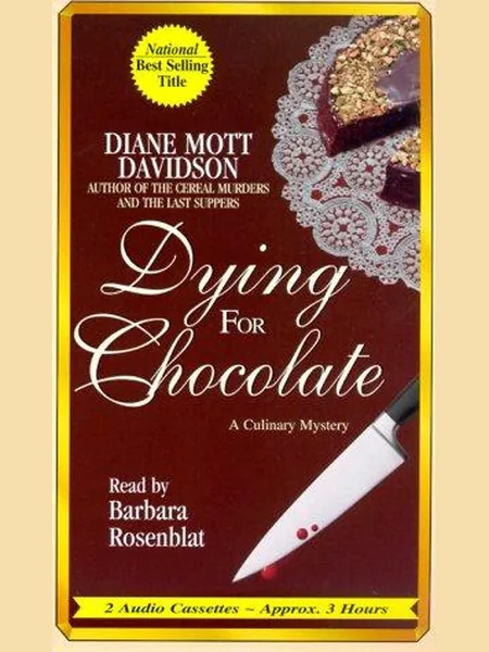 Dying for Chocolate, cover of another edition (the Allison & Busby 2001 cover is not yet photographed)