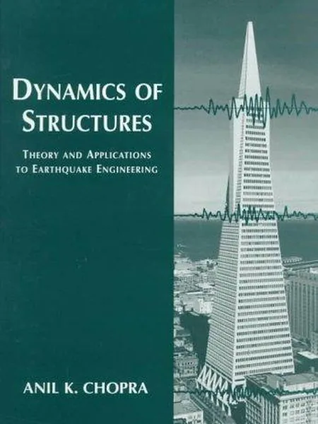 Dynamics of Structures first edition cover, Prentice-Hall 1995
