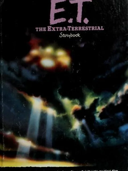 E.t., the Extra-Terrestrial Storybook cover, G.P. Putnam's Sons 1982