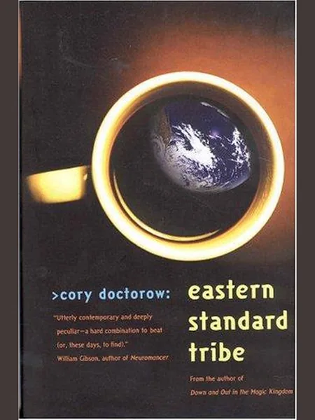 Eastern Standard Tribe first edition cover, Tor 2004