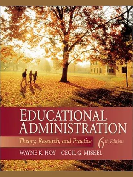 Educational Administration, cover of another edition (the Random House 1978 cover is not yet photographed)